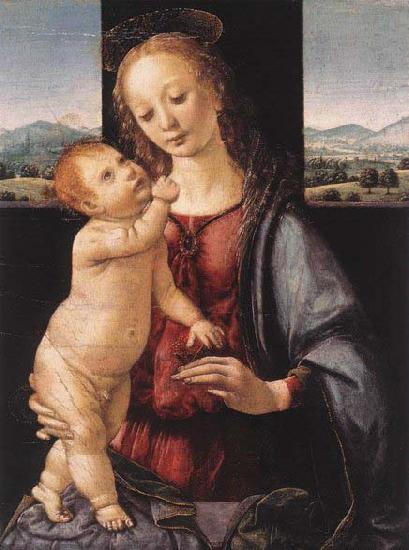  Madonna and Child with a Pomegranate